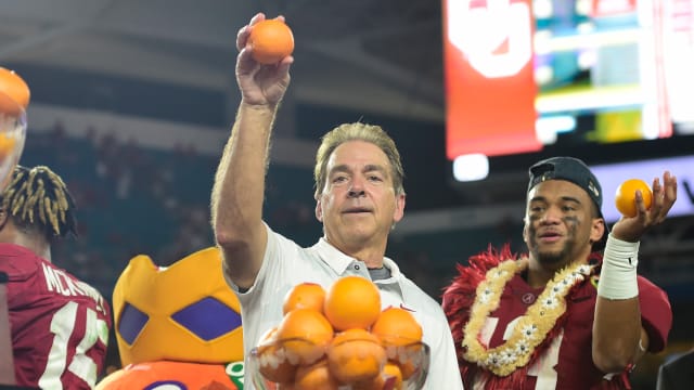 Nick Saban Orange